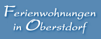 Ferienwohnungen in Oberstdorf 